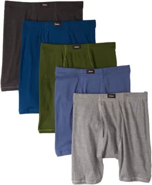 12-Pack: Hanes 100% Cotton Boxer Briefs - Size: Small