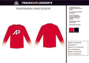 A3-- Mens Stretch Light LS Tee