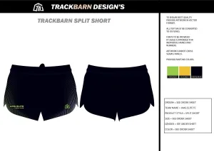 AMG-Elite- Mens Split Track Short