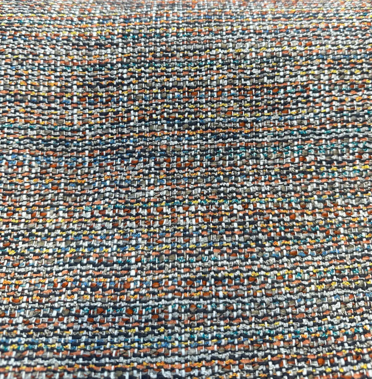 Ampezzo Kaleidoscope Multicolor Chenille Tweed Upholstery Fabric by the yard