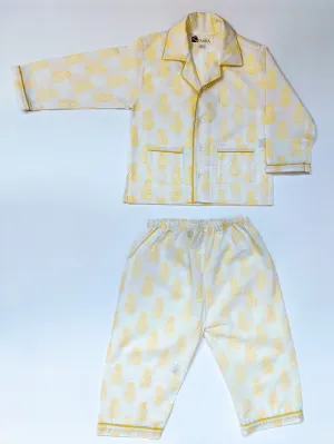 Baby PJ: Yellow Pineapple