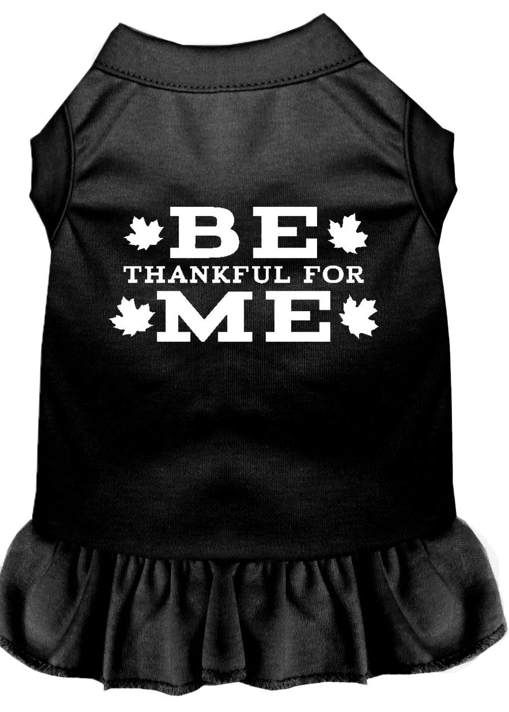 Be Thankful For Me Screen Print Dress Black Med (12)