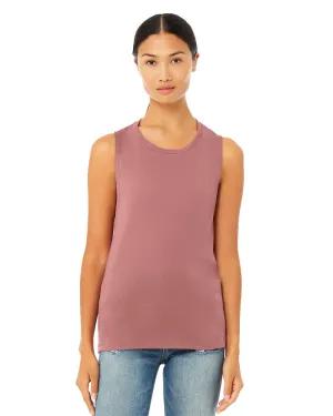 BELLA CANVAS Women's Flowy Scoop Muscle Tank Top BC8803