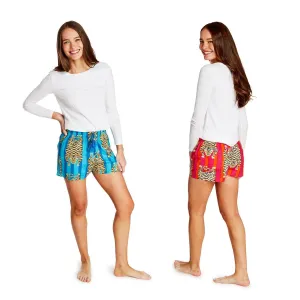 Cotton Printed Lounge Shorts