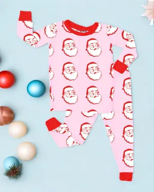 Father Christmas (Pink) | Bamboo Loungewear Set