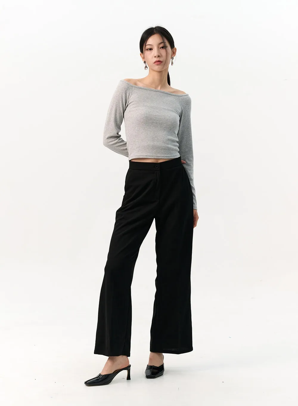 Flare Tailored Pants IO320