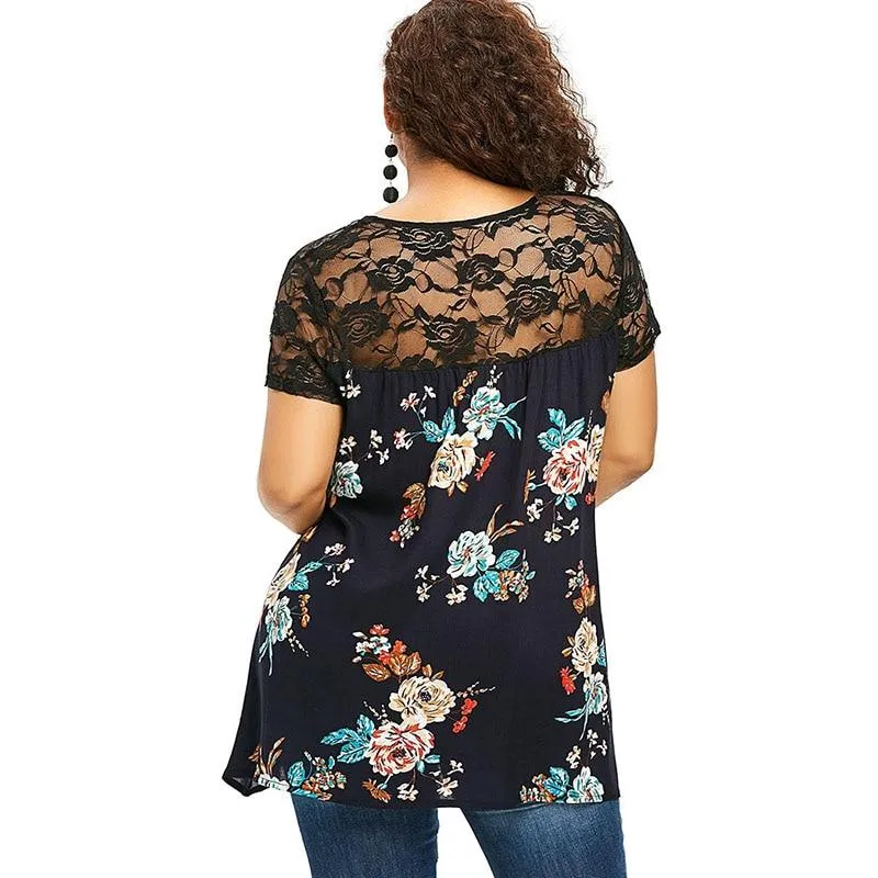 Floral Flower Print Blouses