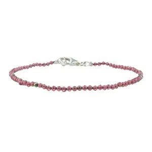 Garnet Single Bracelet