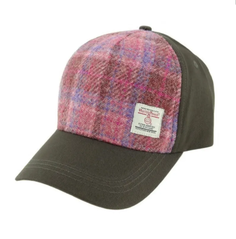 Glen Appin Harris Tweed Baseball Cap (4 Variants)