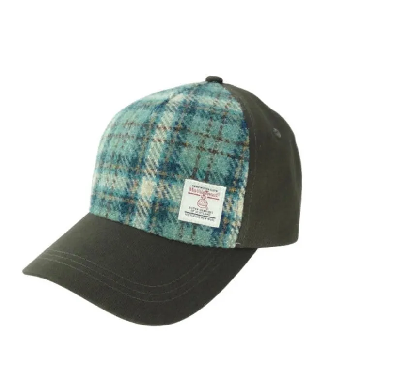 Glen Appin Harris Tweed Baseball Cap (4 Variants)