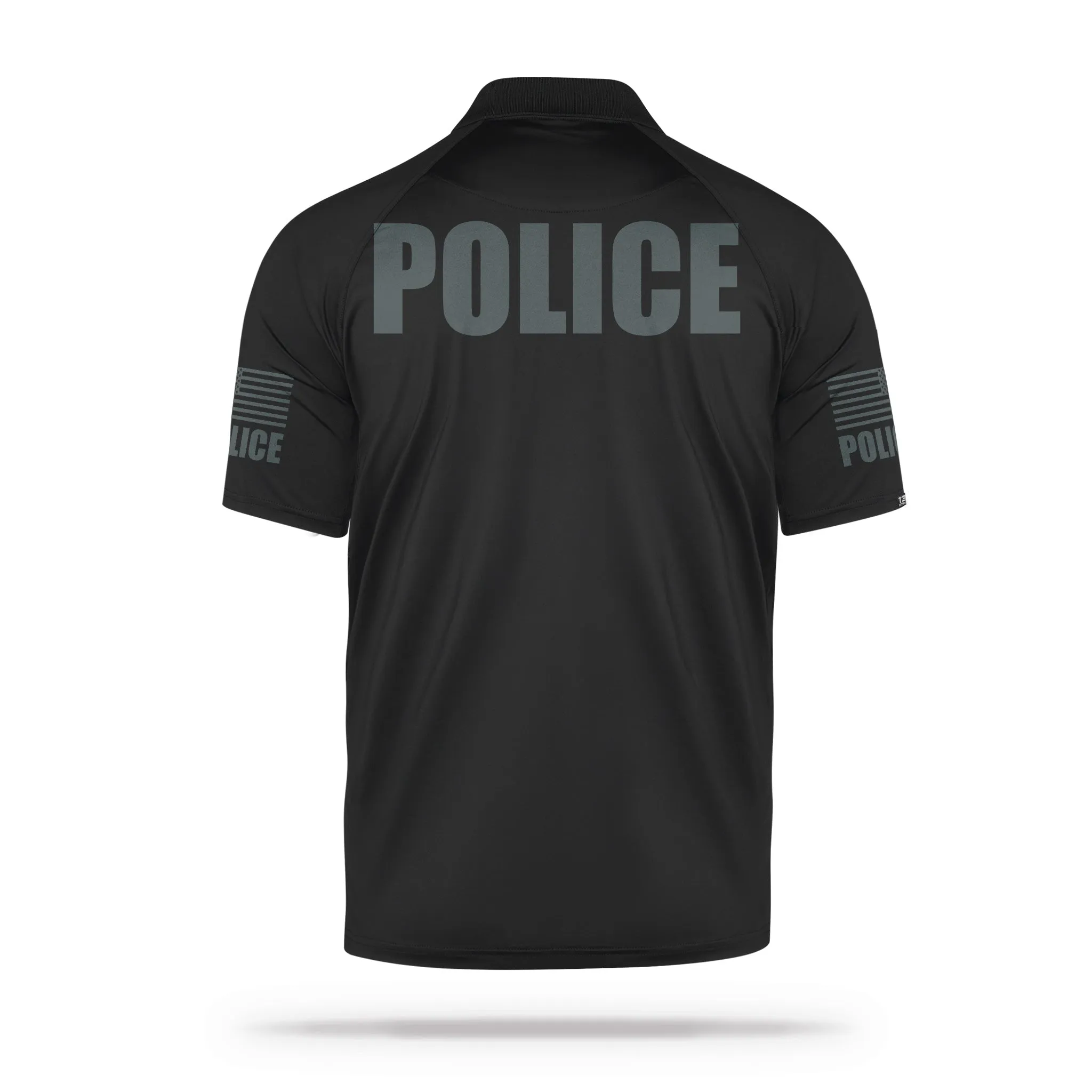 [HAINES BOROUGH PD] Men's Performance Polo [BLK/GRY]