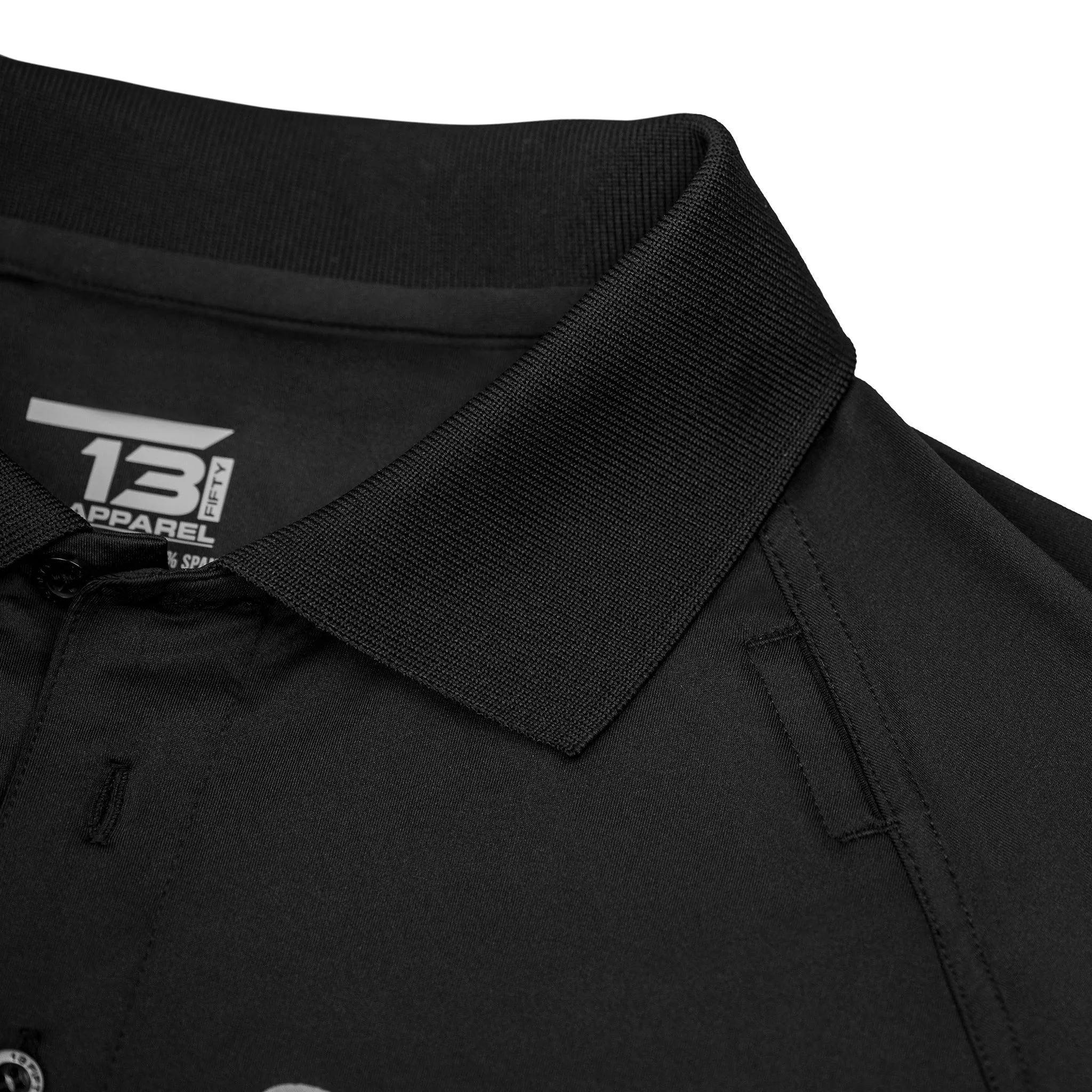 [HAINES BOROUGH PD] Men's Performance Polo [BLK/GRY]