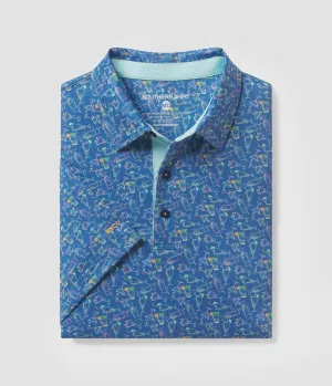 Happy Hour Printed Polo - Happy Hour