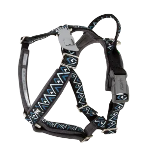 Hurtta Dog Y-Harness: Razzle Dazzle, Blackberry