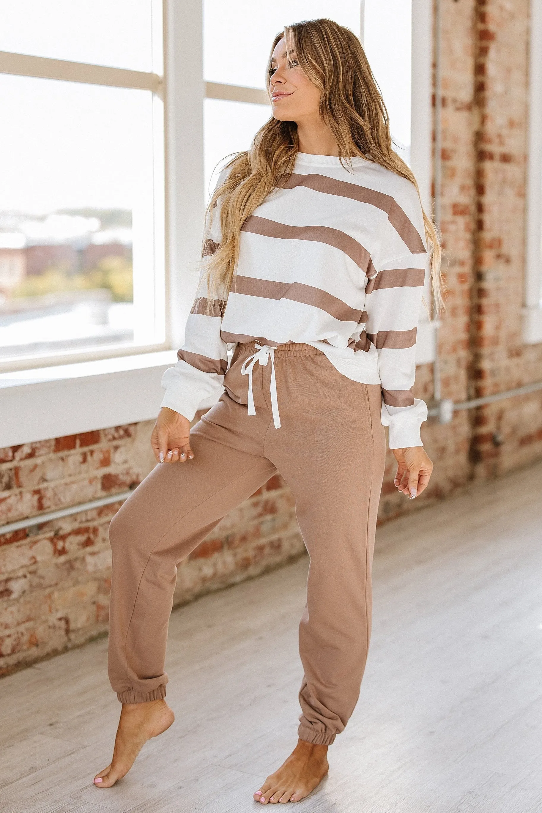 Leonard Striped Pullover and Joggers Set | S-2XL | PRE ORDER