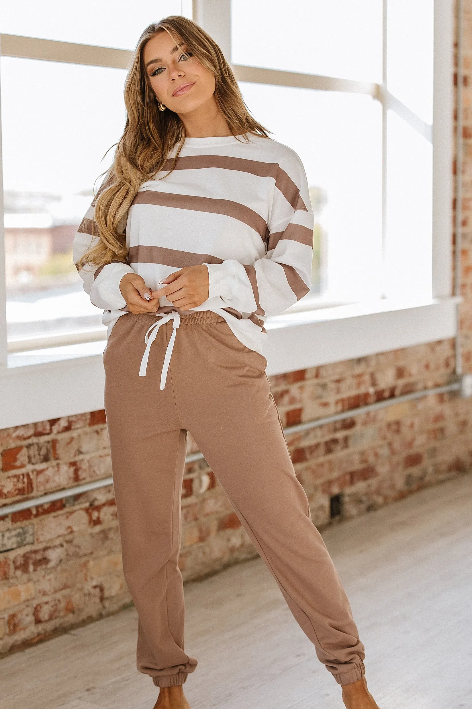 Leonard Striped Pullover and Joggers Set | S-2XL | PRE ORDER