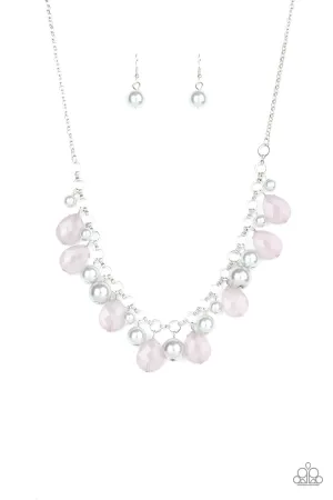 Pacific Posh - Silver Necklace - Paparazzi Accessories