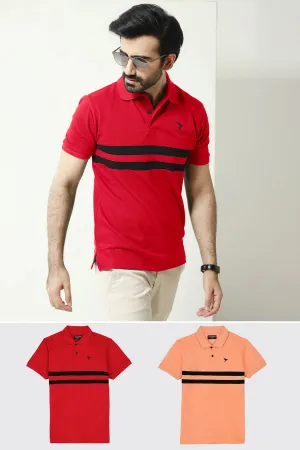 Pack of 2 Polo Shirts - S24 - MP0403R