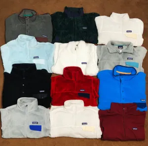 PATAGONIA FLEECE JACKETS 31 PIECES