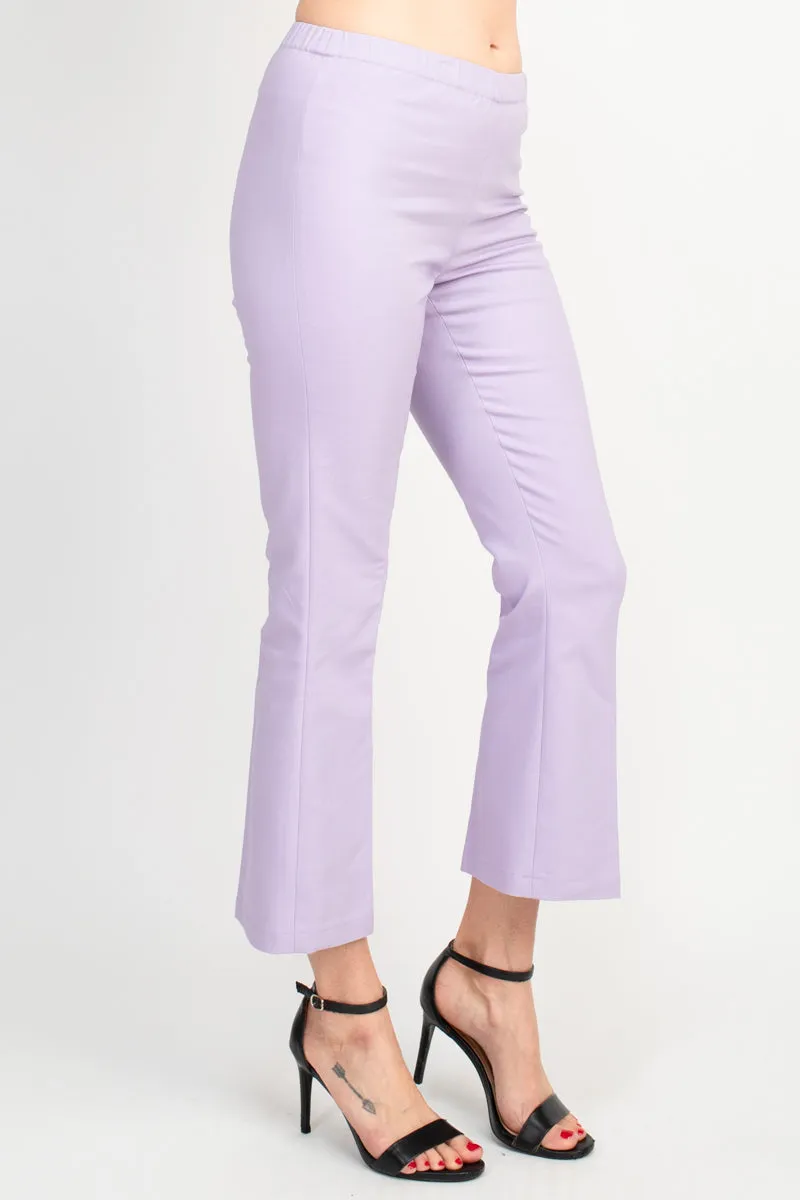 Peace of Cloth Regan crop flare stretch cotton pant