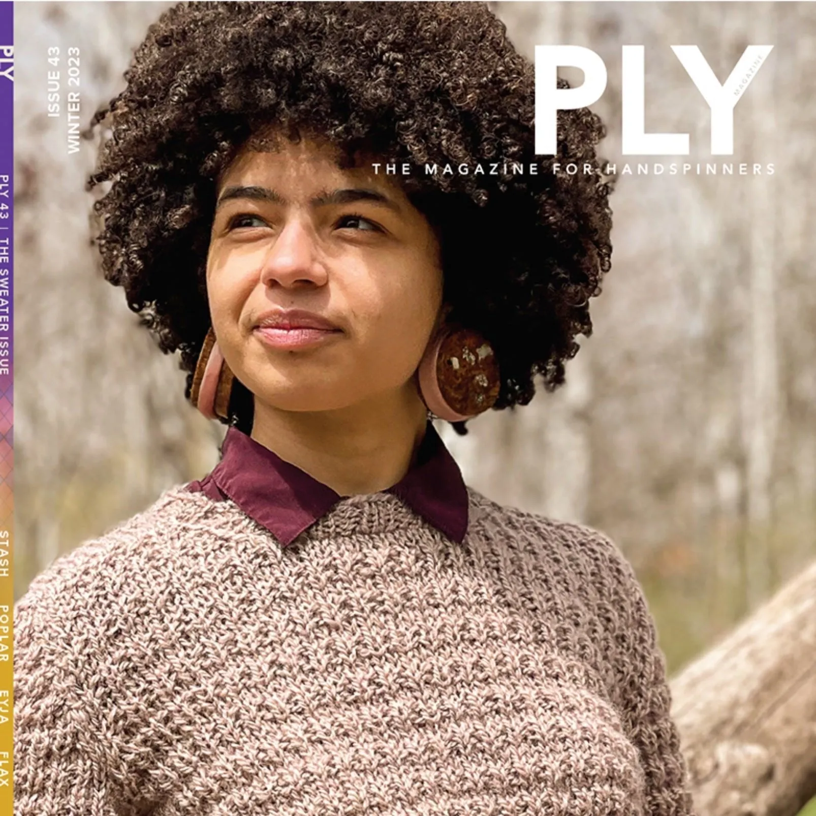 PLY - The Magazine for Handspinners, Issue 43, Winter 2023: Sweater