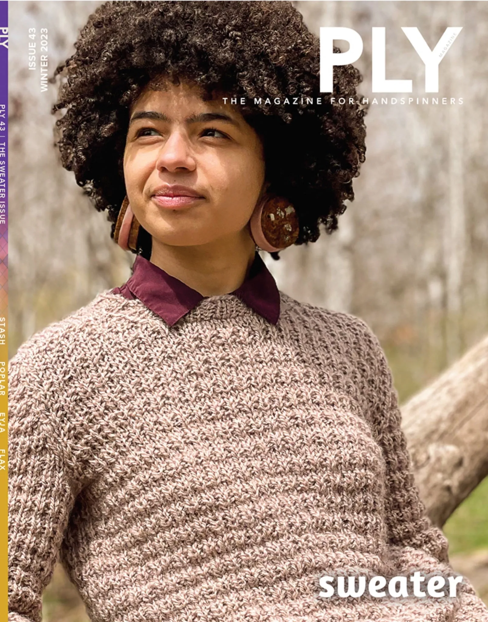 PLY - The Magazine for Handspinners, Issue 43, Winter 2023: Sweater