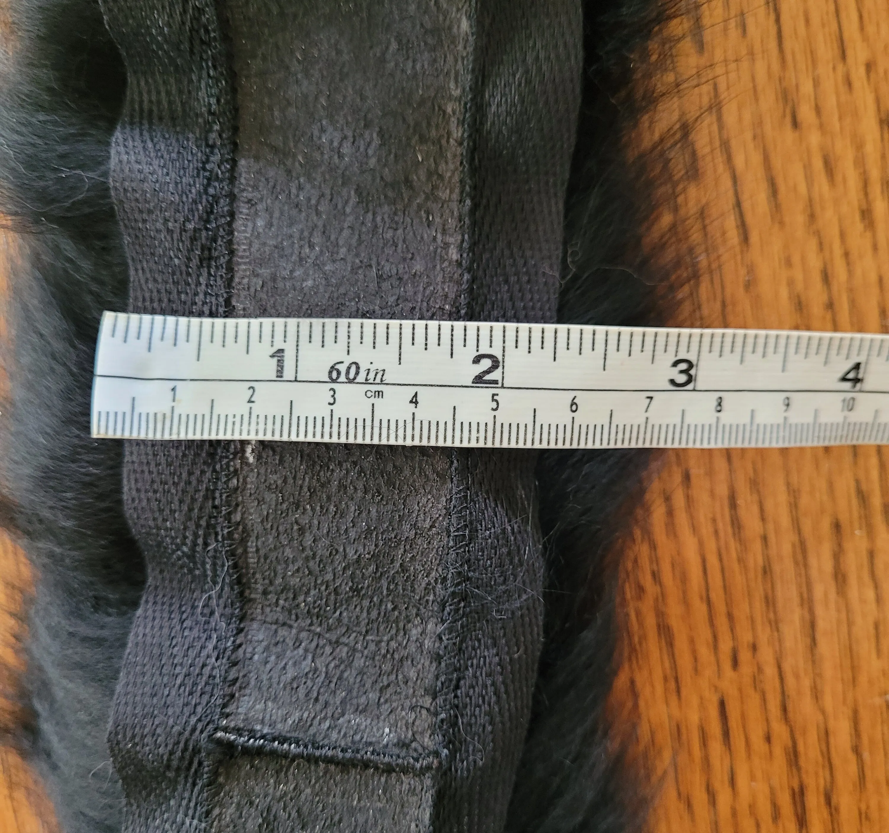 READY to SHIP, not Tail, 60-80 cm Super Soft Real Black Fox Fur Trim Hood, Fur collar trim, Fox Fur Collar, Fur Ruff, Fur Hood, Fox Fur, Fur