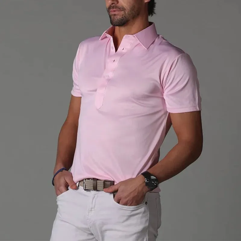 Semi-Spread Collar Polos