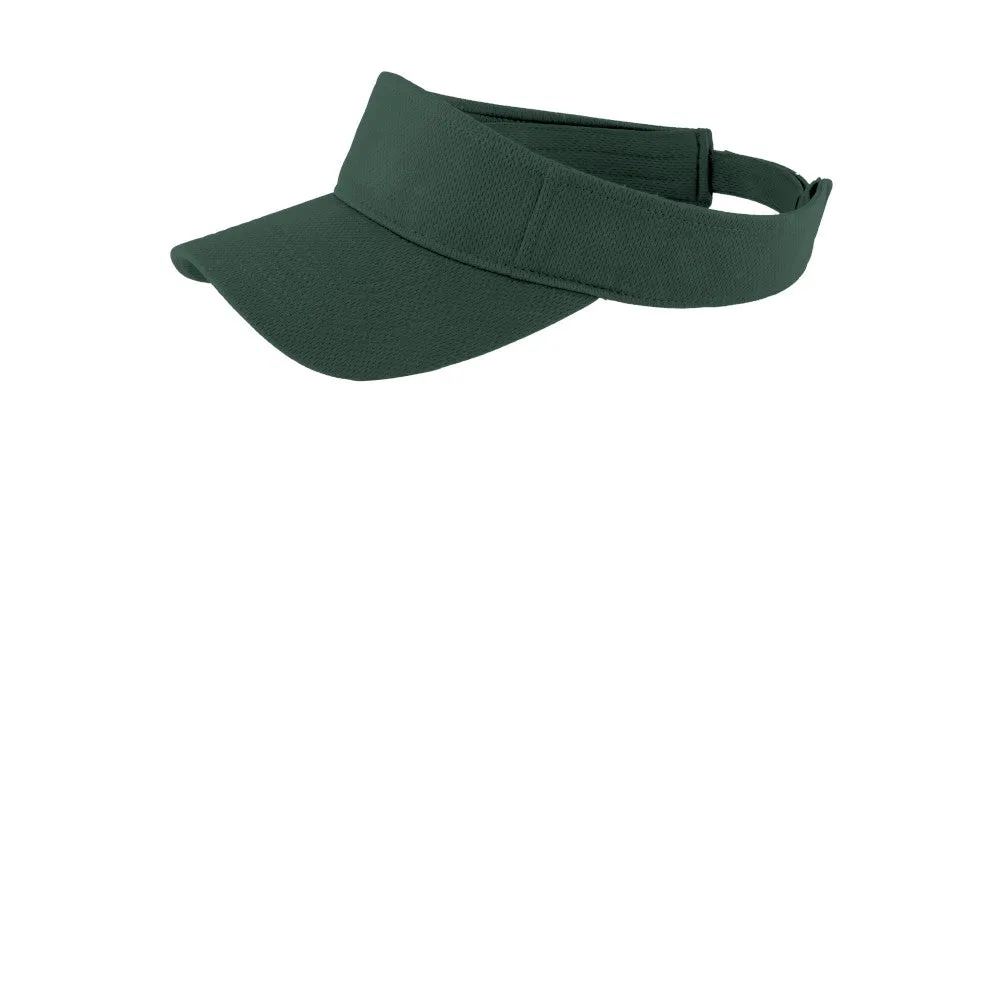 Sport-Tek® PosiCharge® RacerMesh® Visor - Dark Forest Green