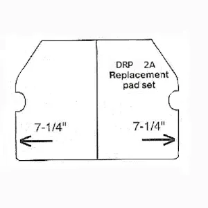 Superior Tile Cutter No 2 Replacement Pad Set