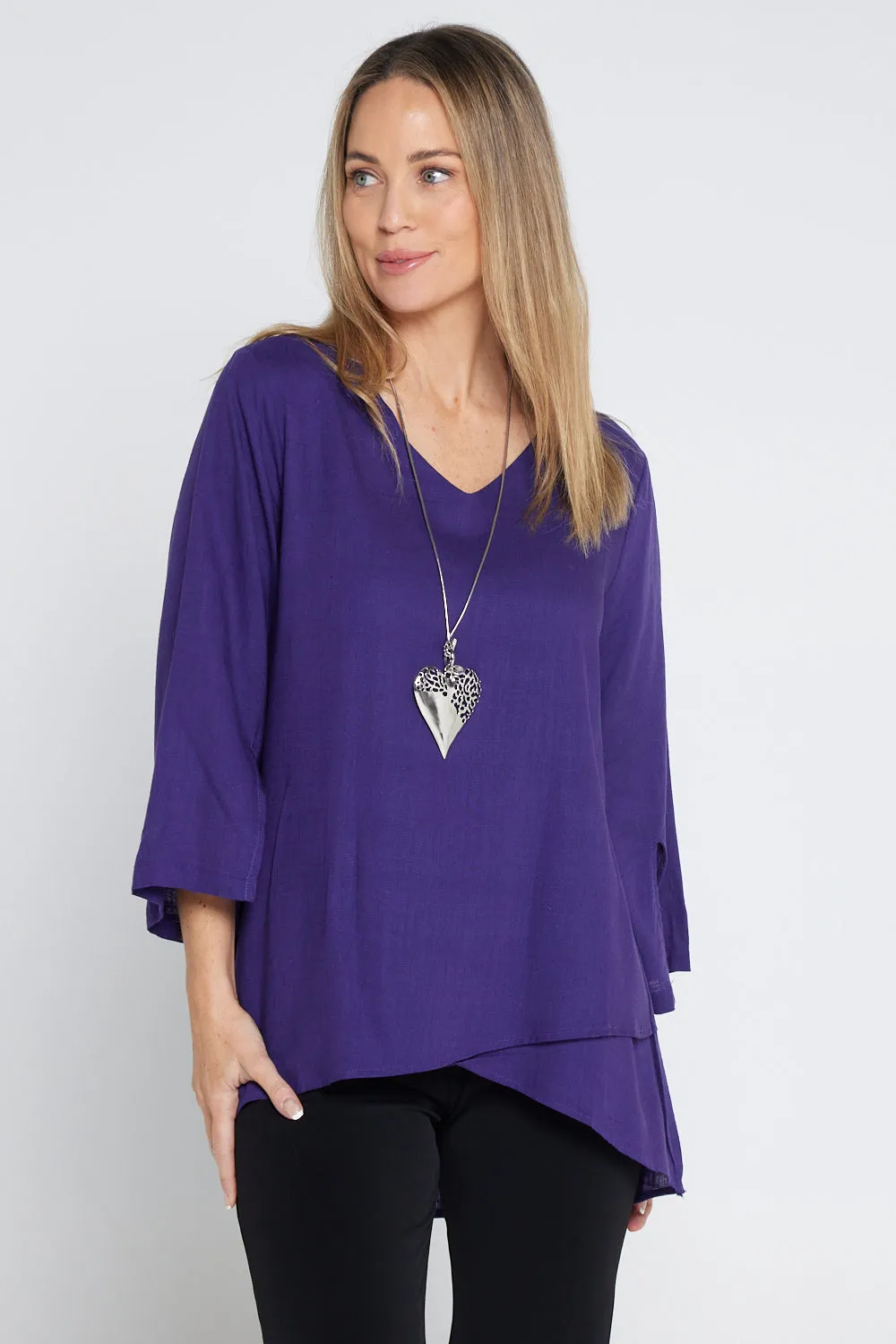 Talia Top - Purple