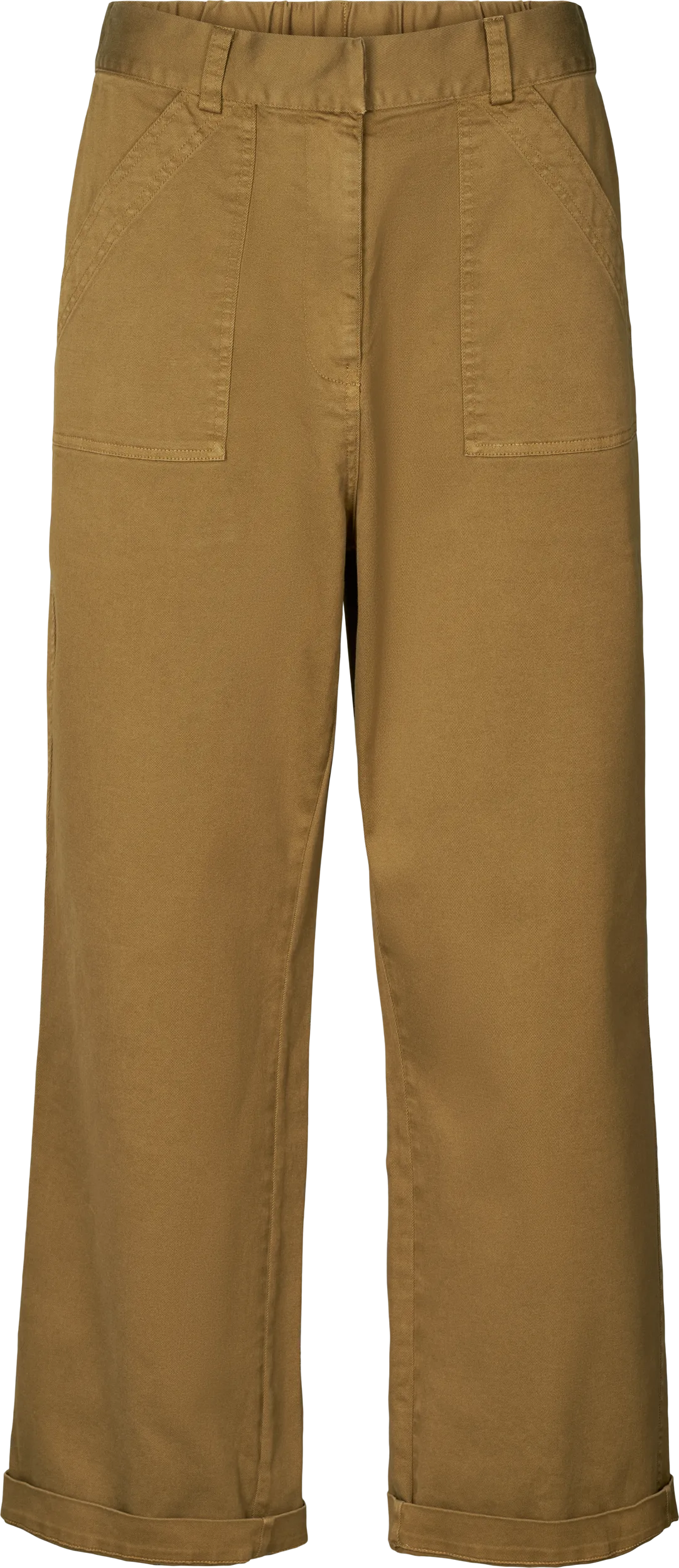 Tinne Pant Cotton - Tobacco