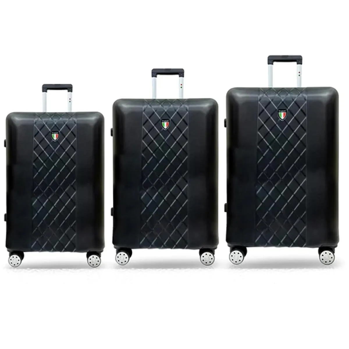 Tucci Borsetta T0330 ABS 3pc Luggage Set