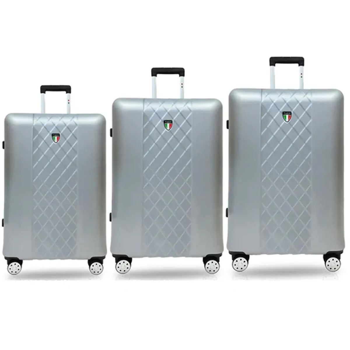 Tucci Borsetta T0330 ABS 3pc Luggage Set