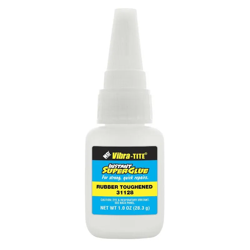 Vibra-Tite - 311 Rubber Toughened - Shock & Impact Resistant Cyanoacrylate, 1oz