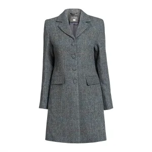 Women's Harris Tweed Jacket - Sophie - Grey Herringbone - CLEARANCE