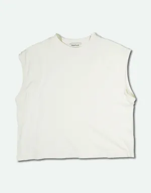 Women's Relaxed Muscle Tee - Bone