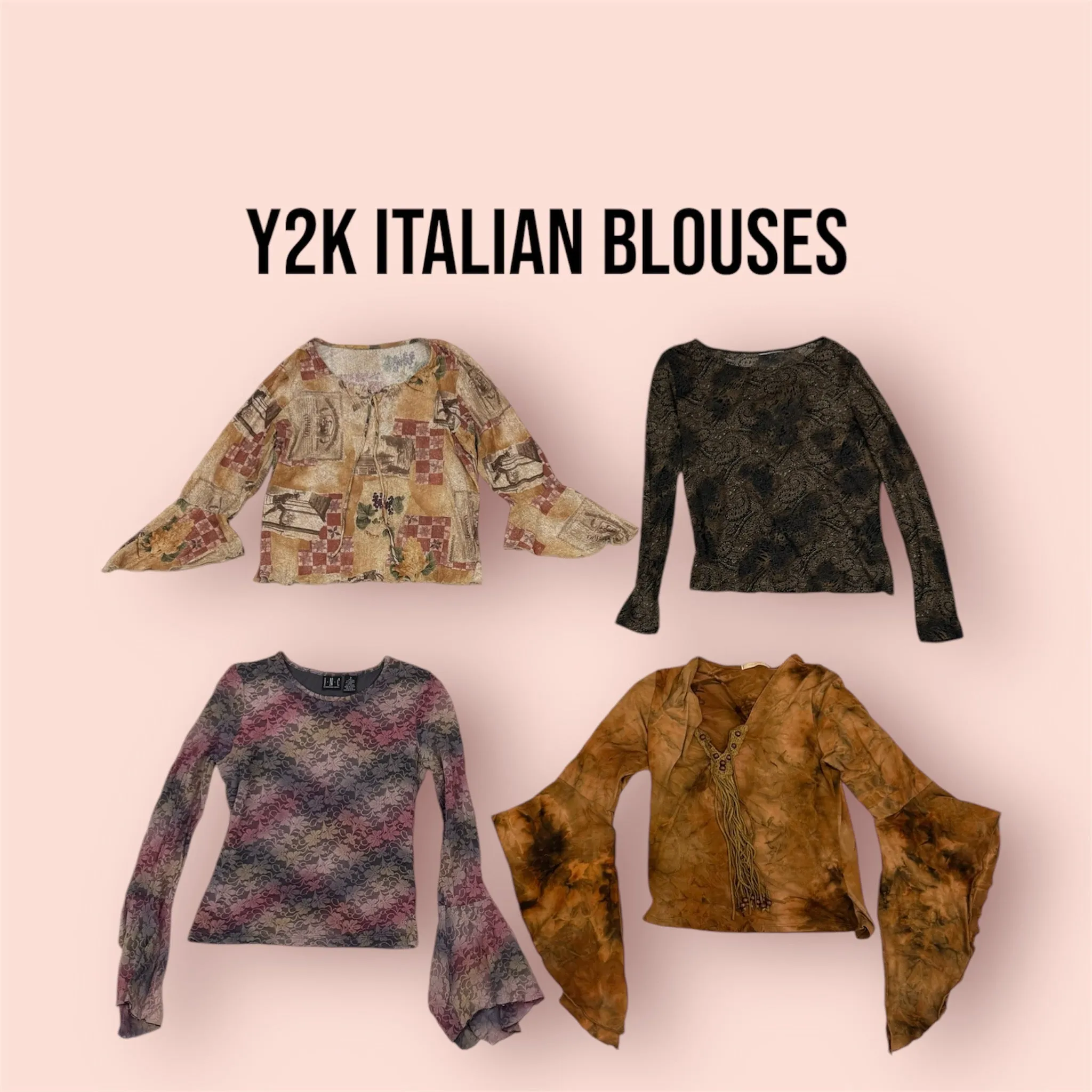 Y2k Italian Blouse