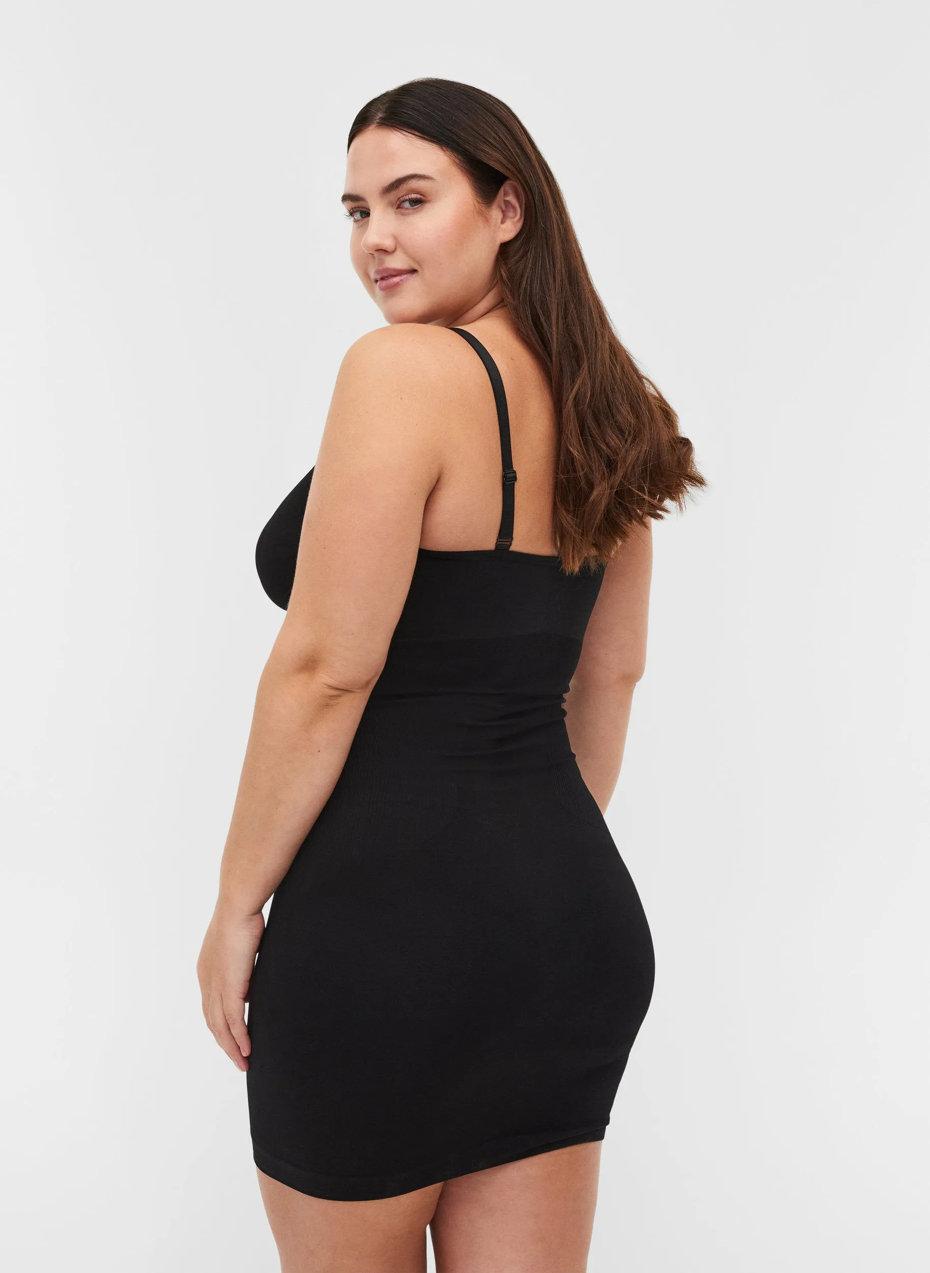 Zizzi Shapewear Dress in Black